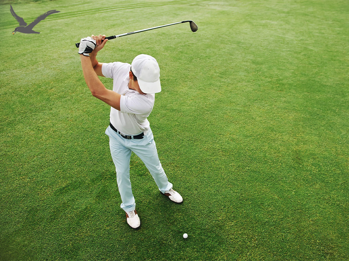 Útmutató a golflabda pozíciójához klubon